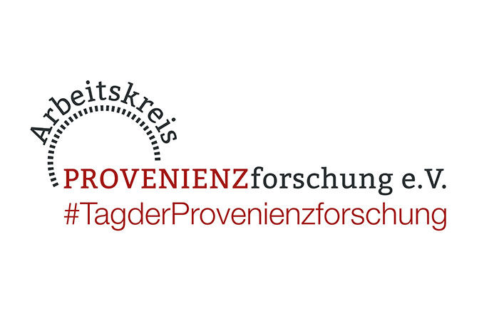 A logo for the German provenance research organization Arbeitskreis Provenienz forschung e.V.