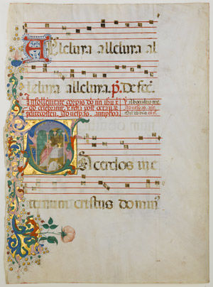 Celebration of a Mass in an Initial S